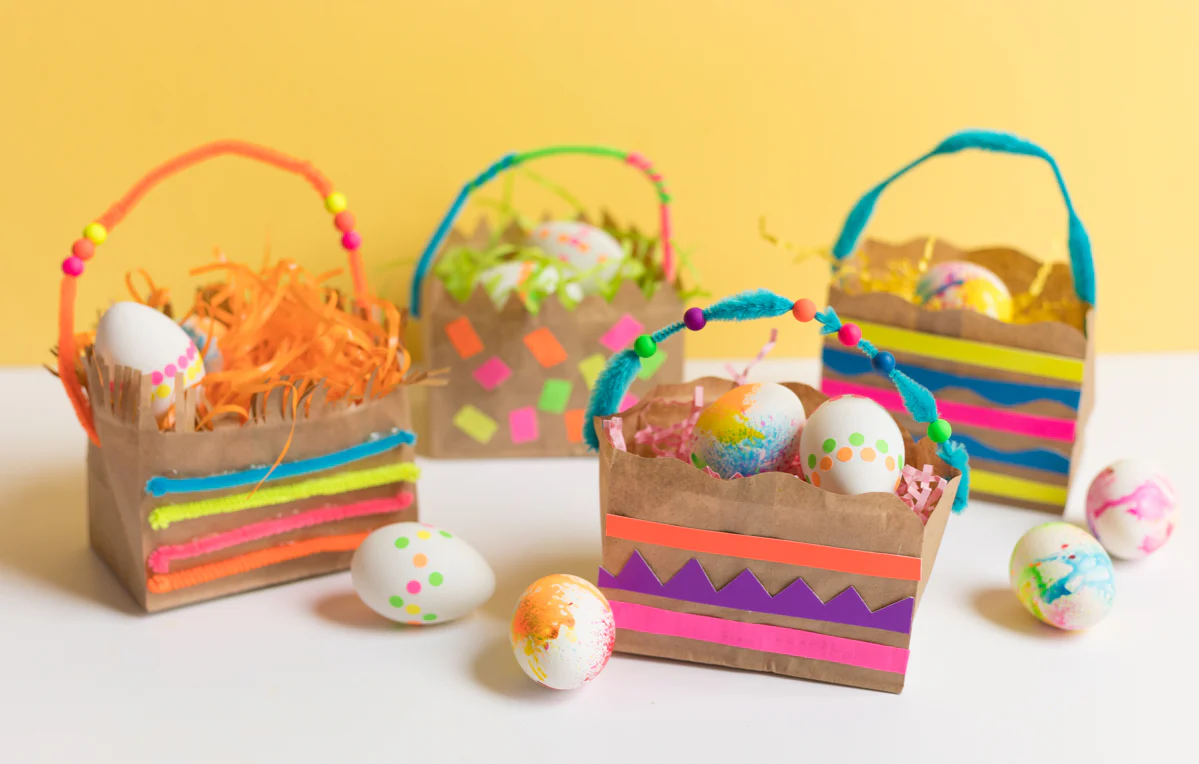 Decorative Mini Do It Yourself Easter Egg Basket